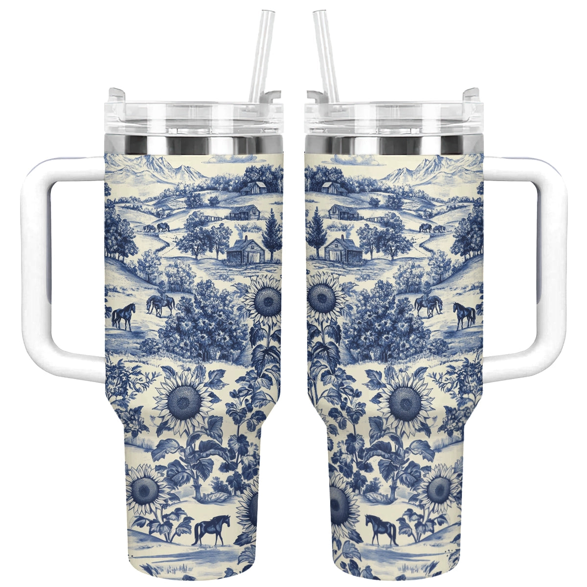 Shineful Tumbler Texas Countryside Bloom