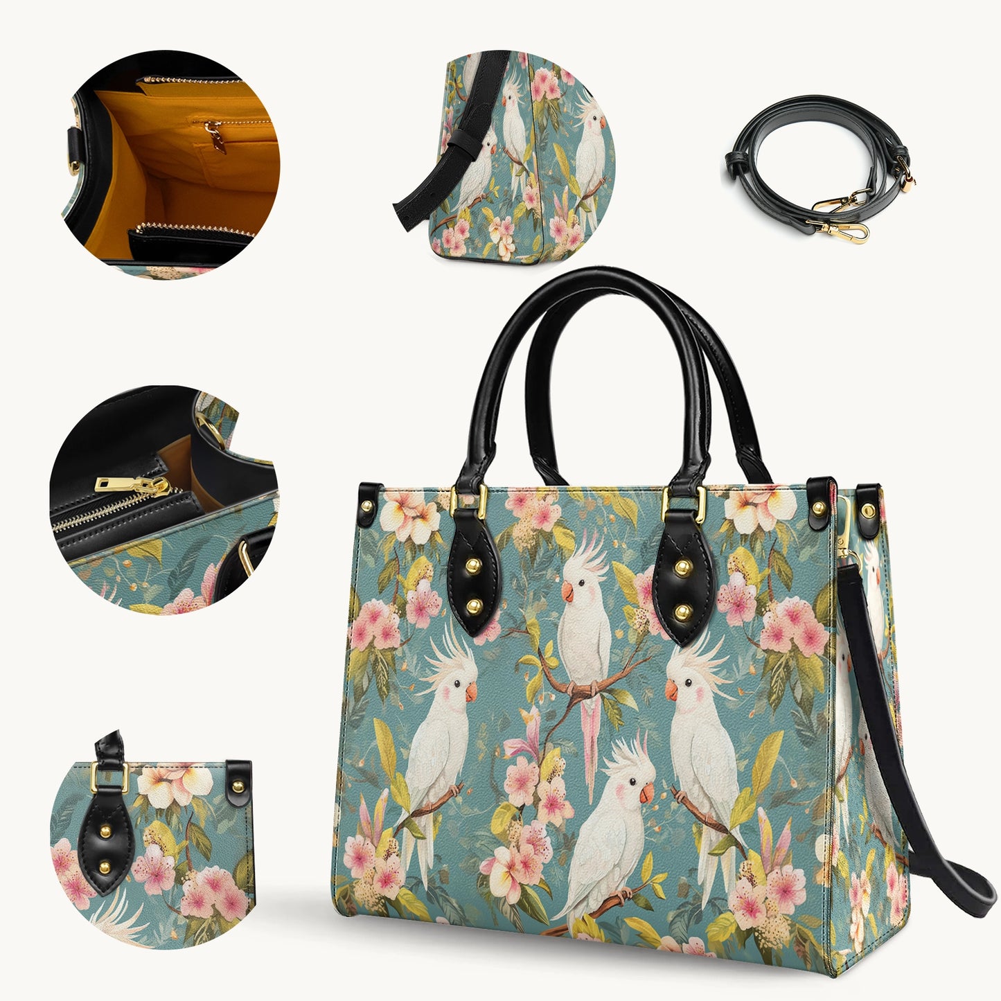 Shineful Leather Bag Spring Choir