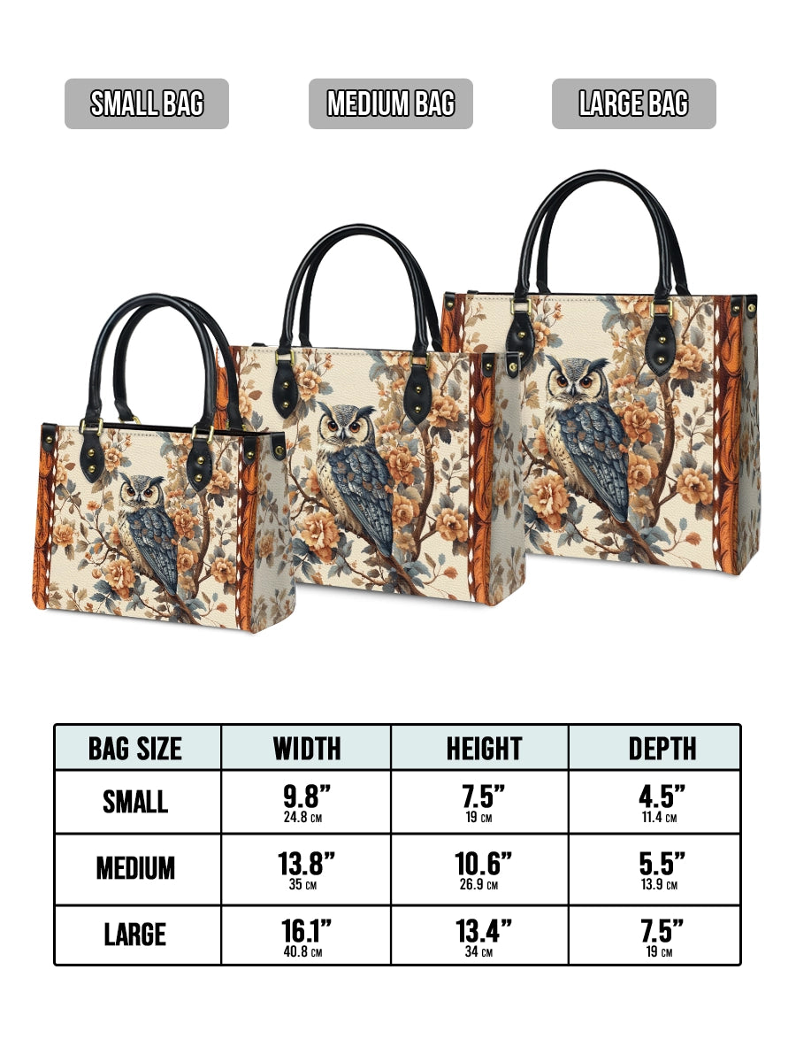 Shineful Imperial Owl Leather Bag