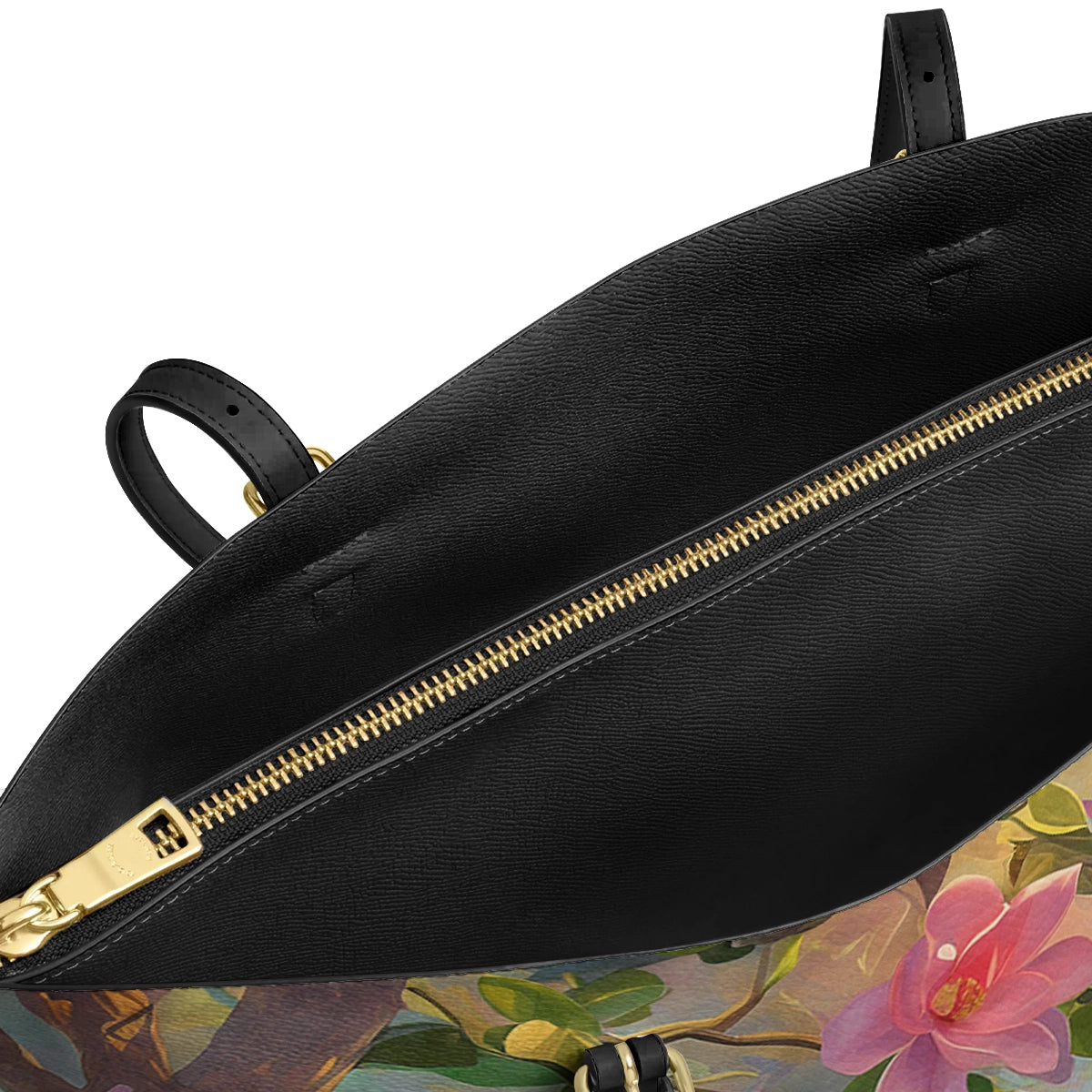 Shineful Leather Tote Bag - Tropical Toucan