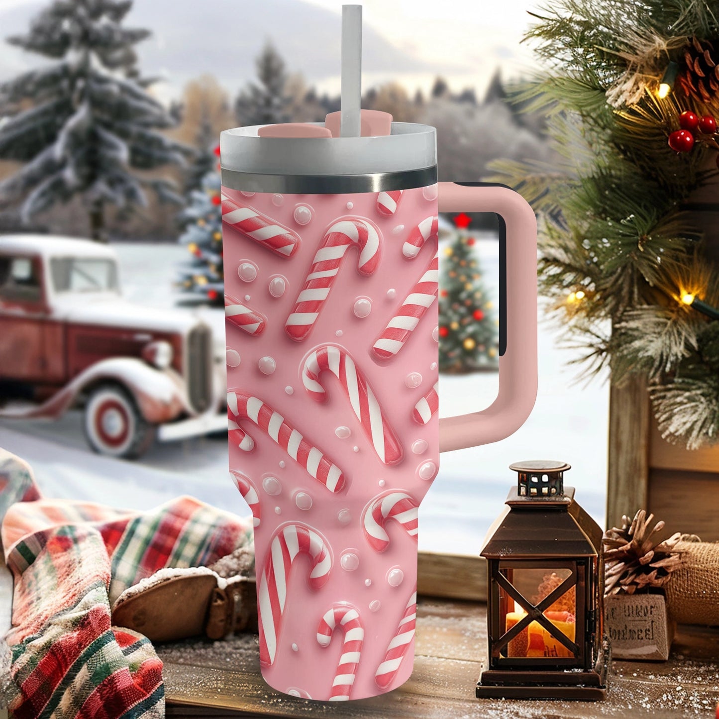 Shineful Tumbler Sweet Christmas Candy Cane