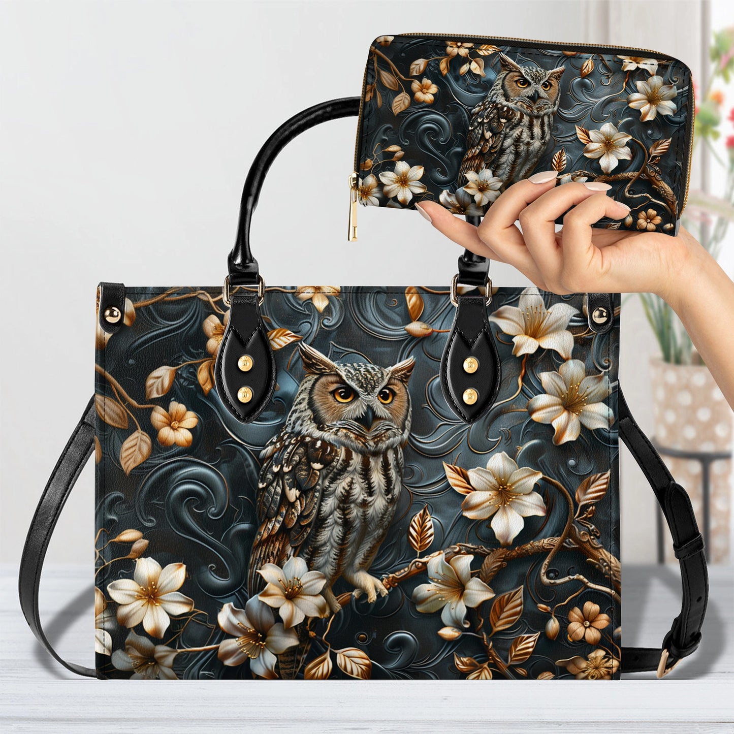 Shineful Nocturne Wisdom Leather Bag