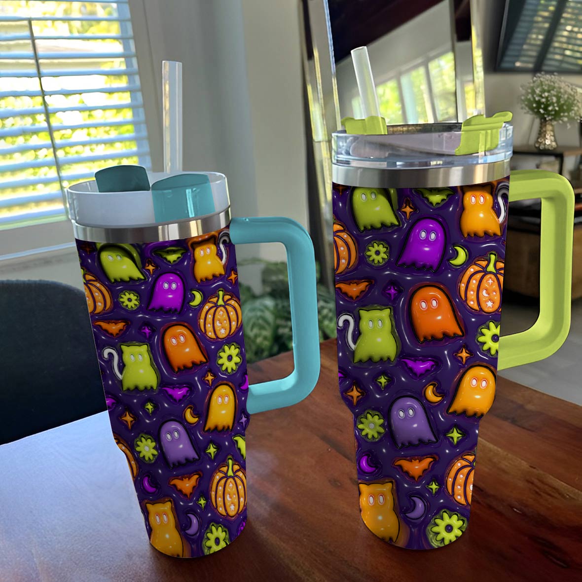 Shineful Glossy Tumbler Boo 3D