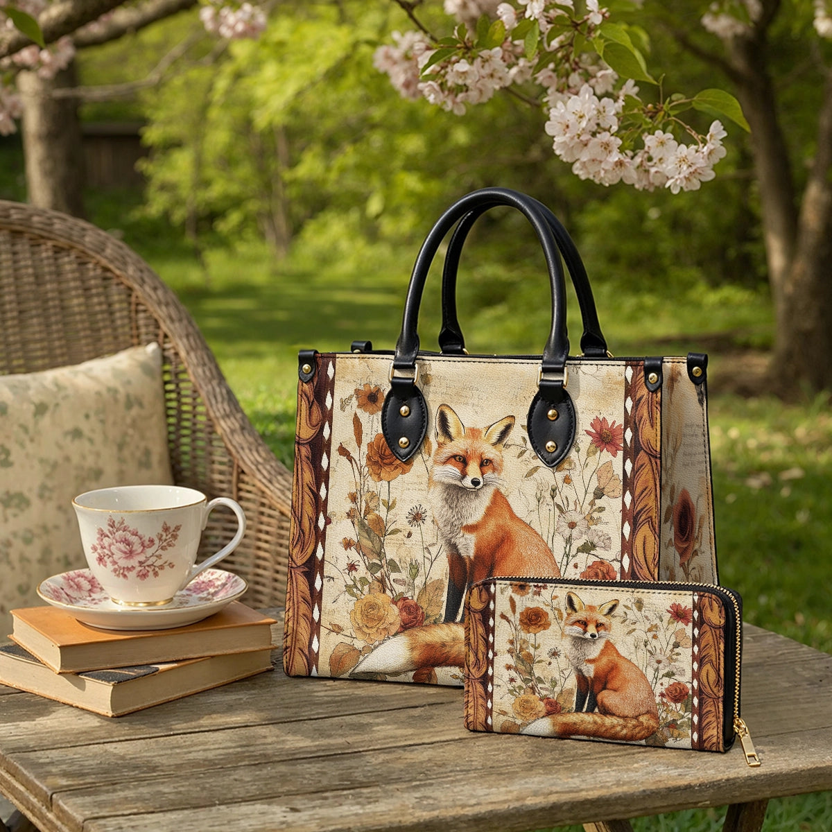 Shineful Leather Bag Whispers of the Fox