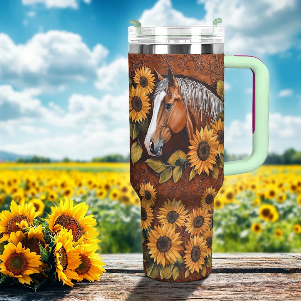 Shineful Tumbler Sunflower Saddle
