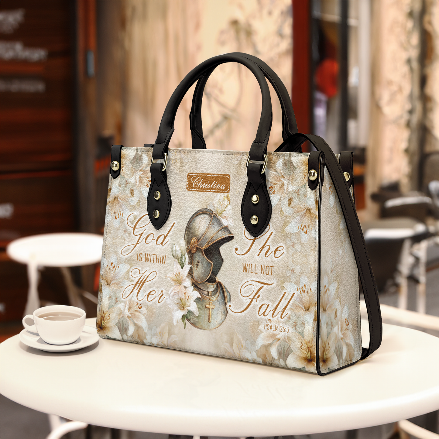 Shineful Leather Bag Personalized Divine Within