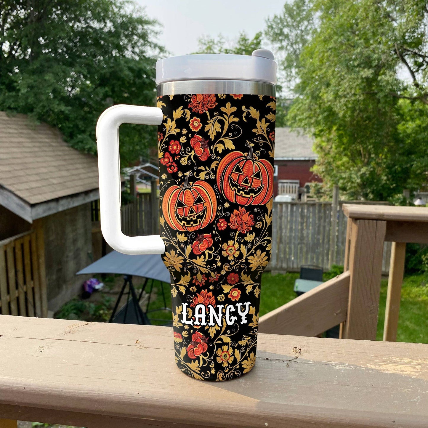 Shineful Tumbler Pumpkin Personalized