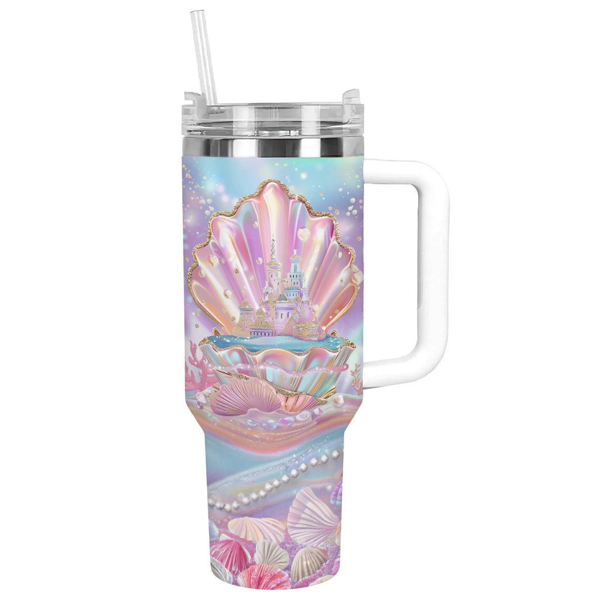 Shineful Tumbler Seashell Castle