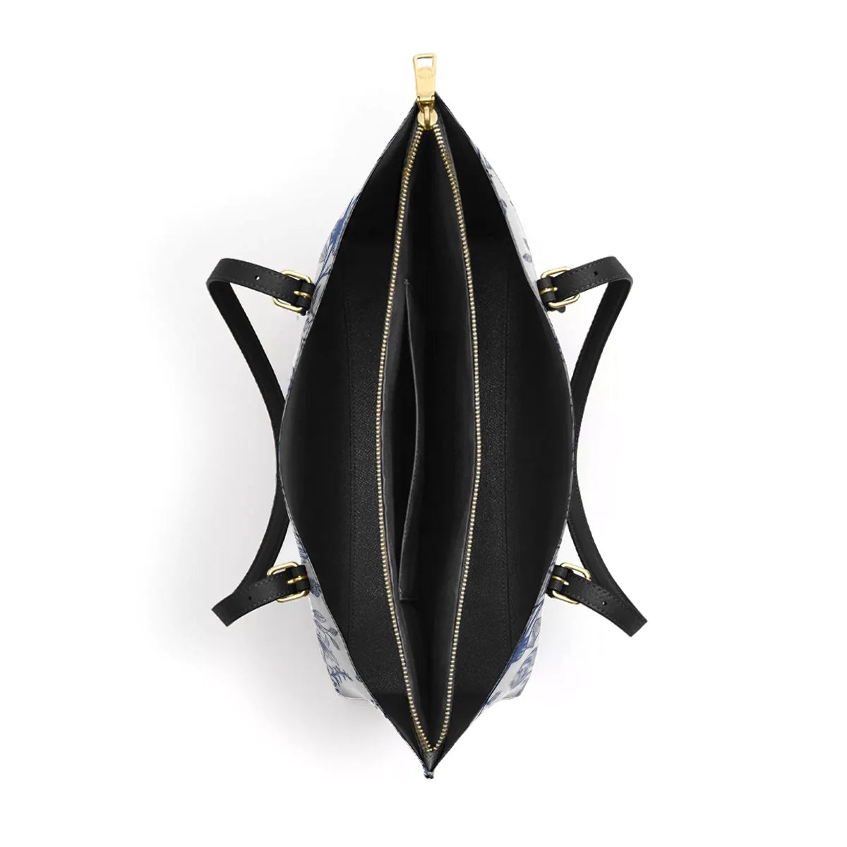 Shineful Leather Tote Bag - Hummingbird Serenity