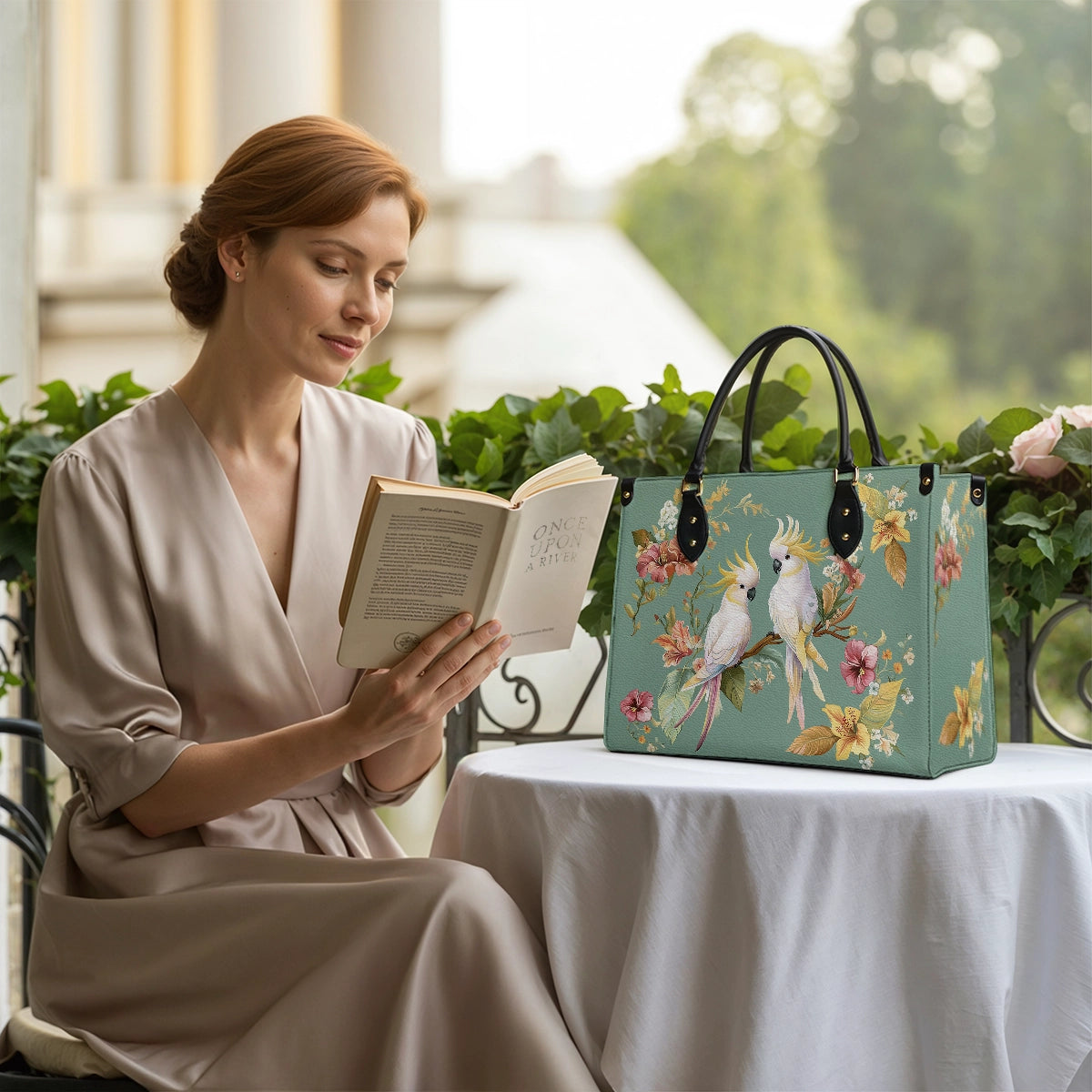 Shineful Leather Bag Golden Chorus