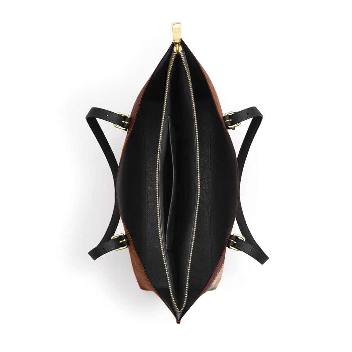 Shineful Leather Tote Bag - The Saddle Bond