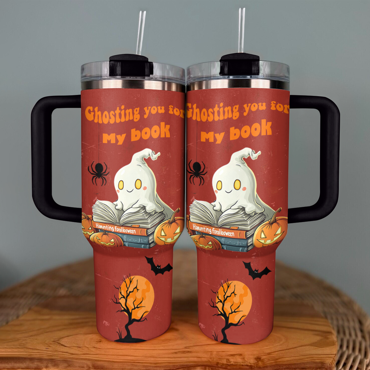 Shineful Tumbler Spooky Reads