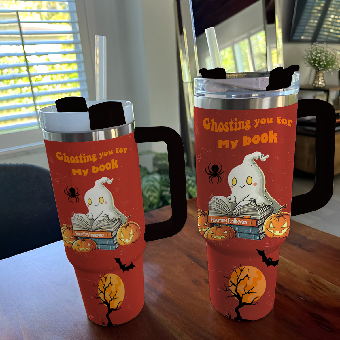 Shineful Tumbler Spooky Reads