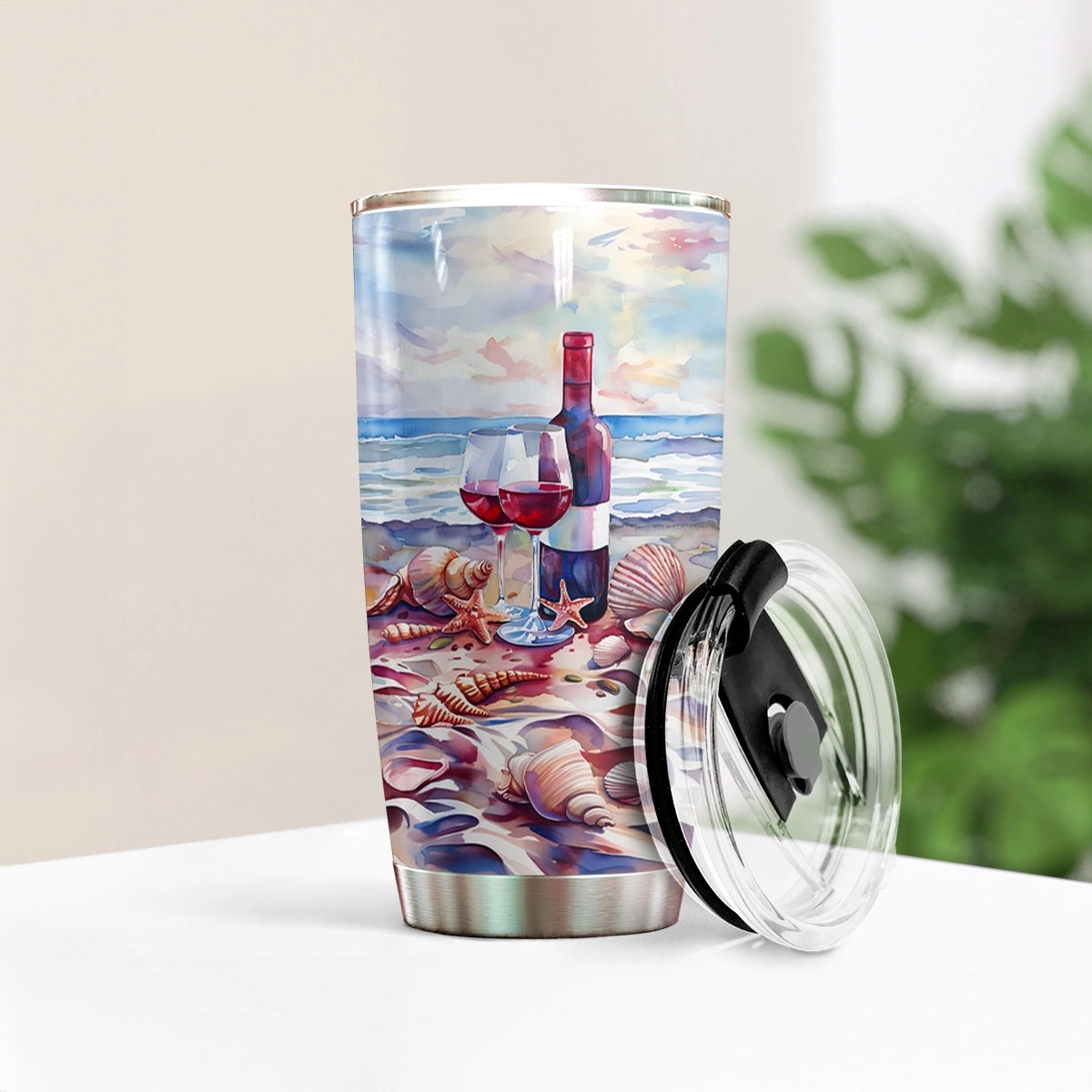 Shineful 20oz Tumbler Coastal Wine Escape
