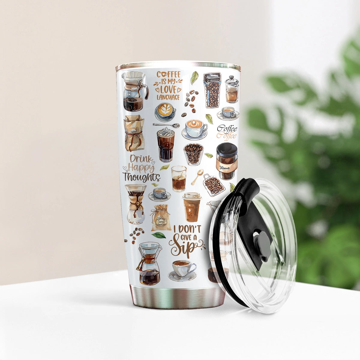 Shineful 20oz Tumbler Joyful Coffee Vibes