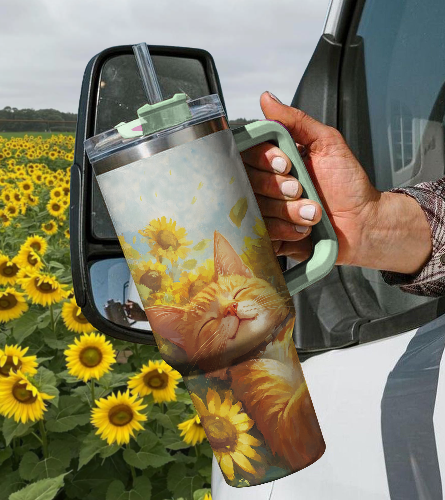 Shineful Tumbler Sunny Paws & Petals