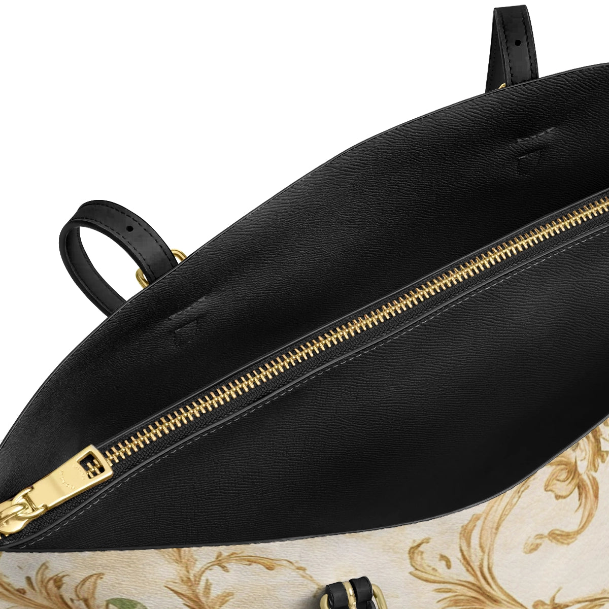 Shineful Leather Tote Bag - Bluebird Serenade