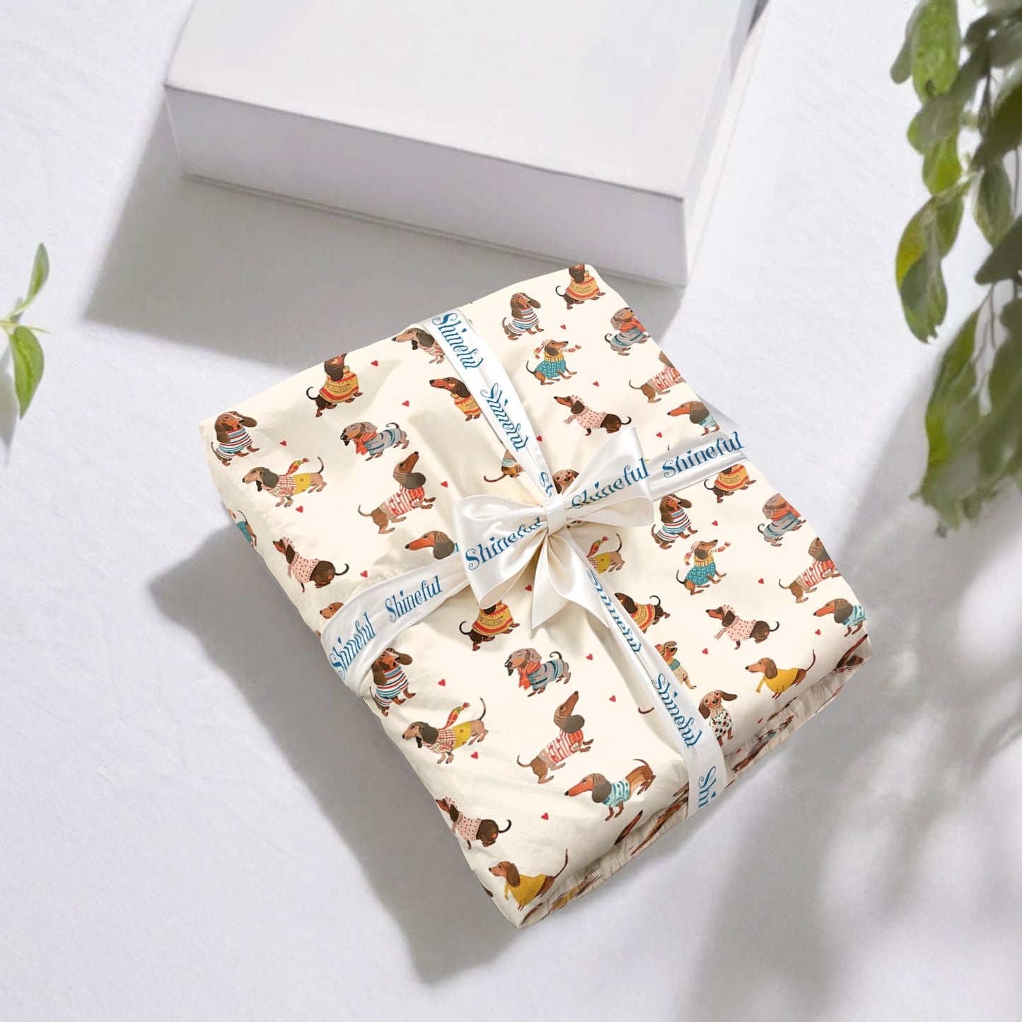 Shineful Fitted Sheet Dachshund Fashion