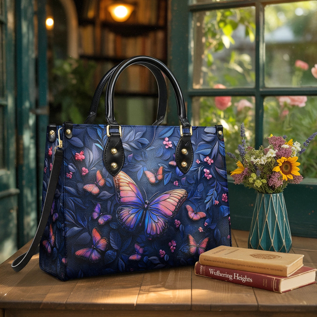 Shineful Leather Bag Twilight Monarch