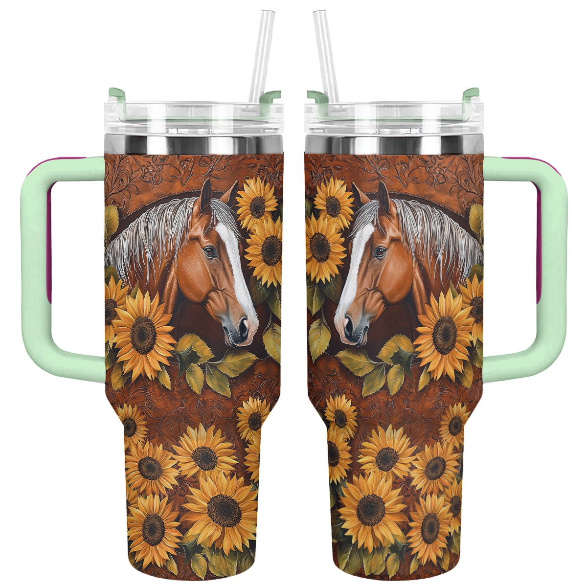 Shineful Tumbler Sunflower Saddle
