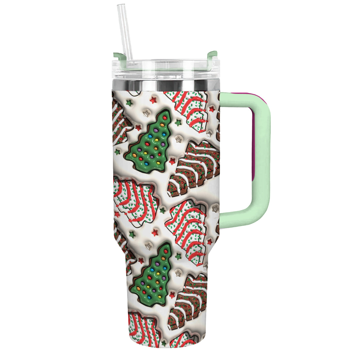 Shineful Glossy Tumbler Gingerbread Joy