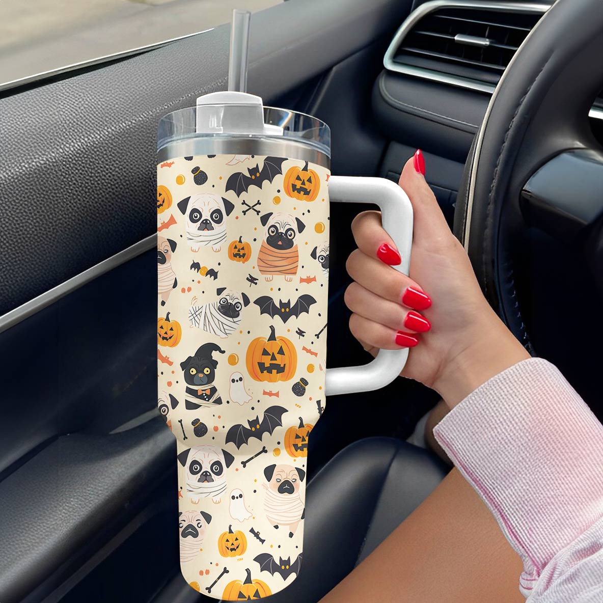 Shineful Tumbler Pug Mummy