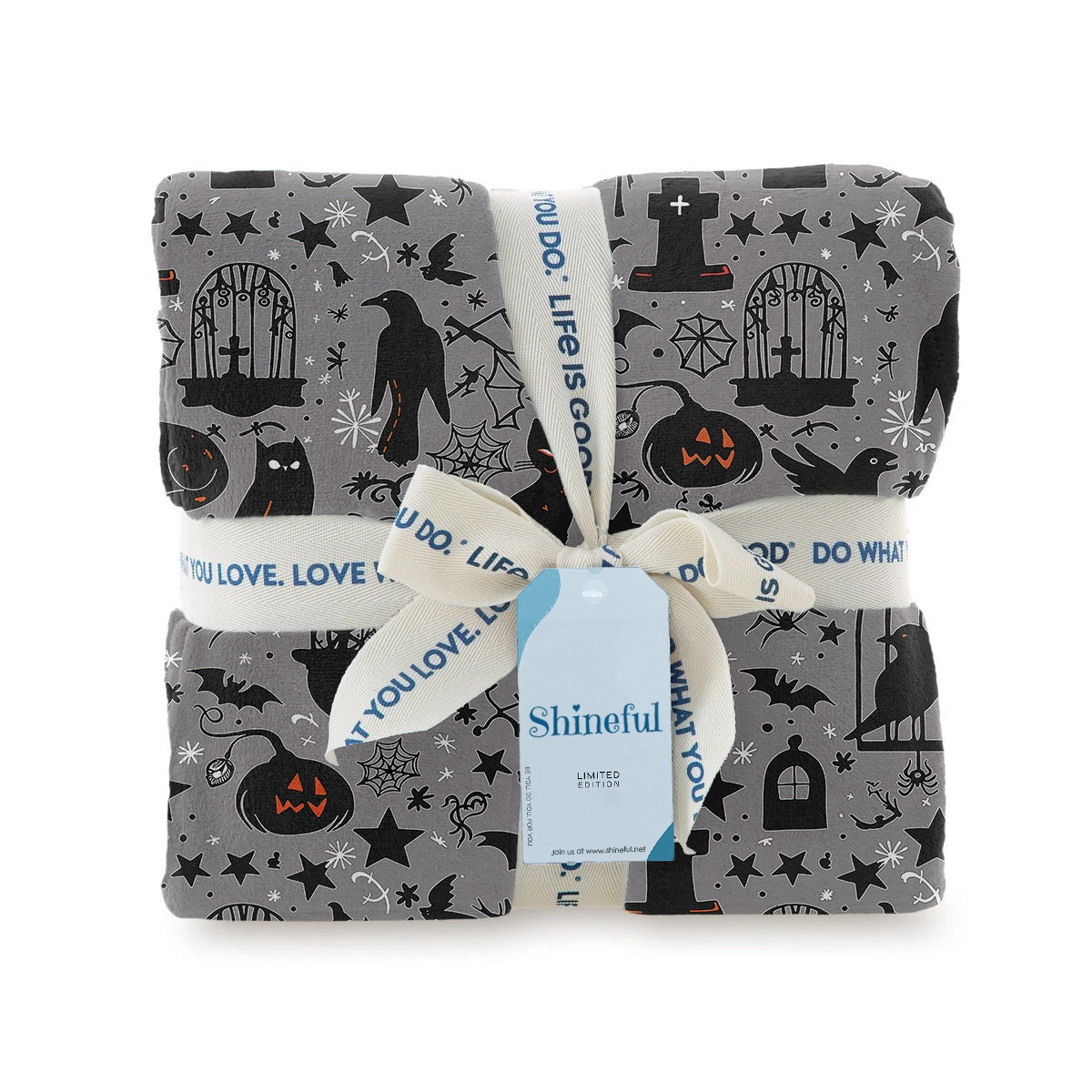 Shineful Fleece Blanket Spooky Shadow