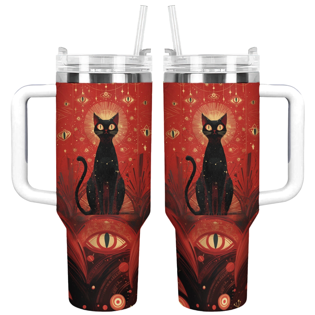 Shineful Tumbler Cat Mystic Gaze