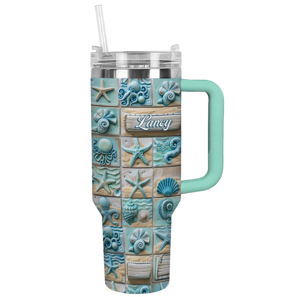 Shineful Tumbler Mermaid Treasure Personalized
