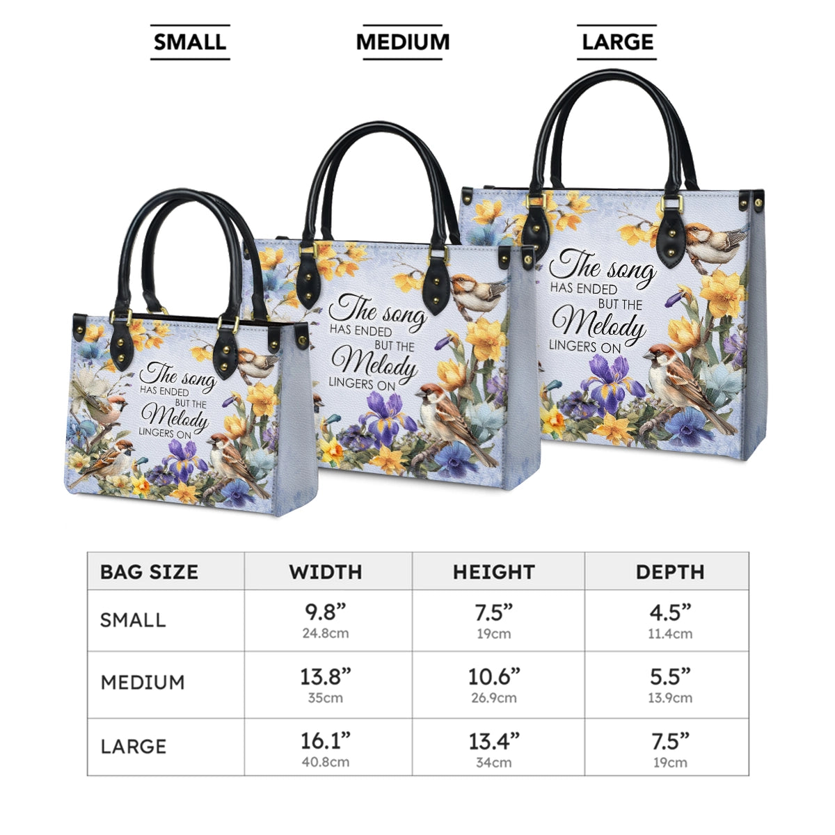 Shineful Melody Garden Leather Bag
