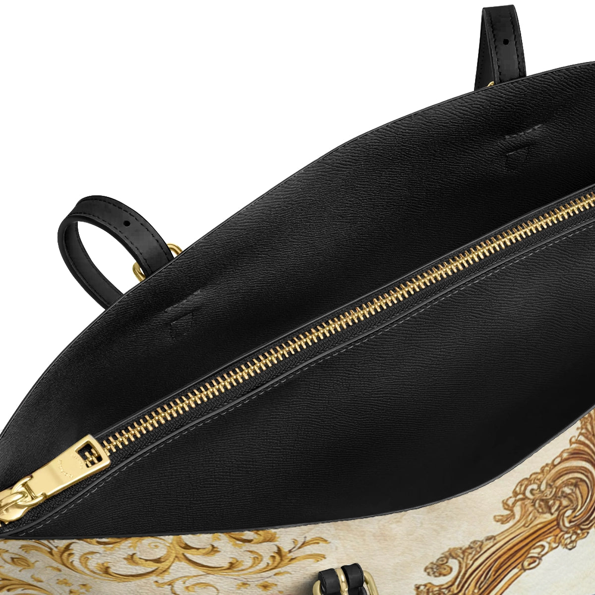 Shineful Leather Tote Bag - Royal Charm Bluebird
