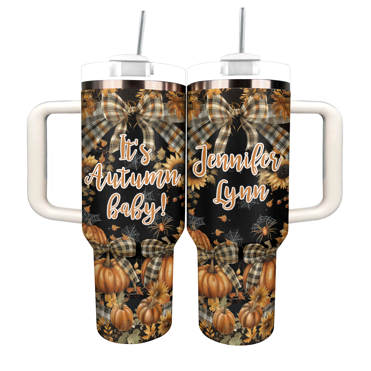 Shineful Personalized Tumbler It's Autumn Baby