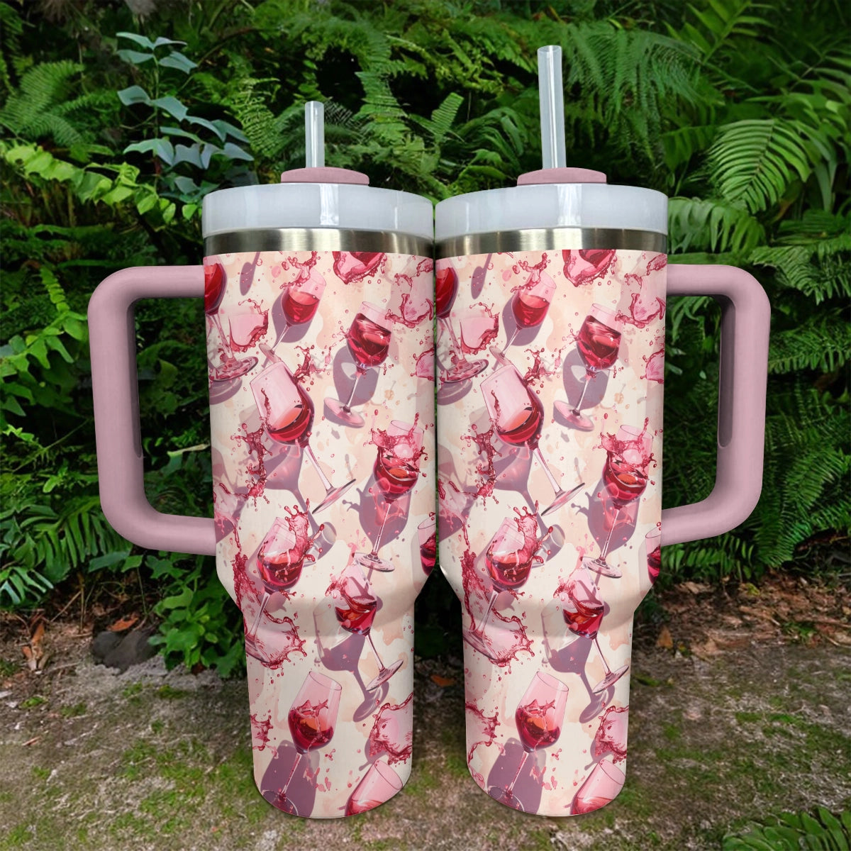 Shineful Tumbler Wine Waves