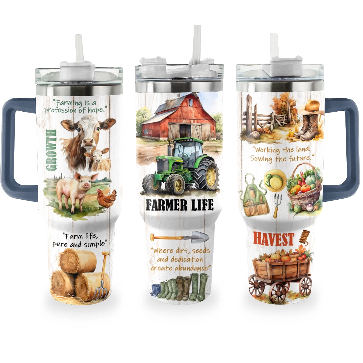 Shineful Tumbler Rustic Farm Inspiration