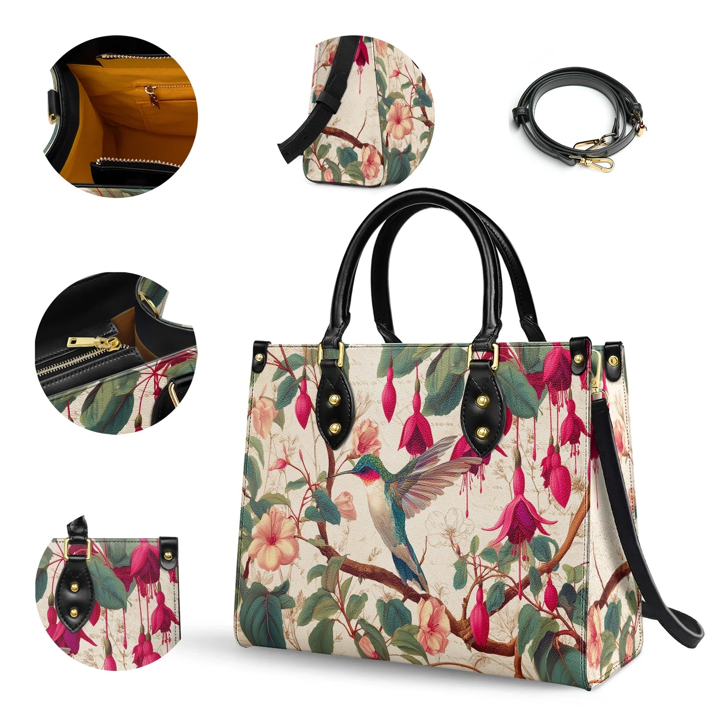 Shineful Leather Bag Fuchsia Waltz