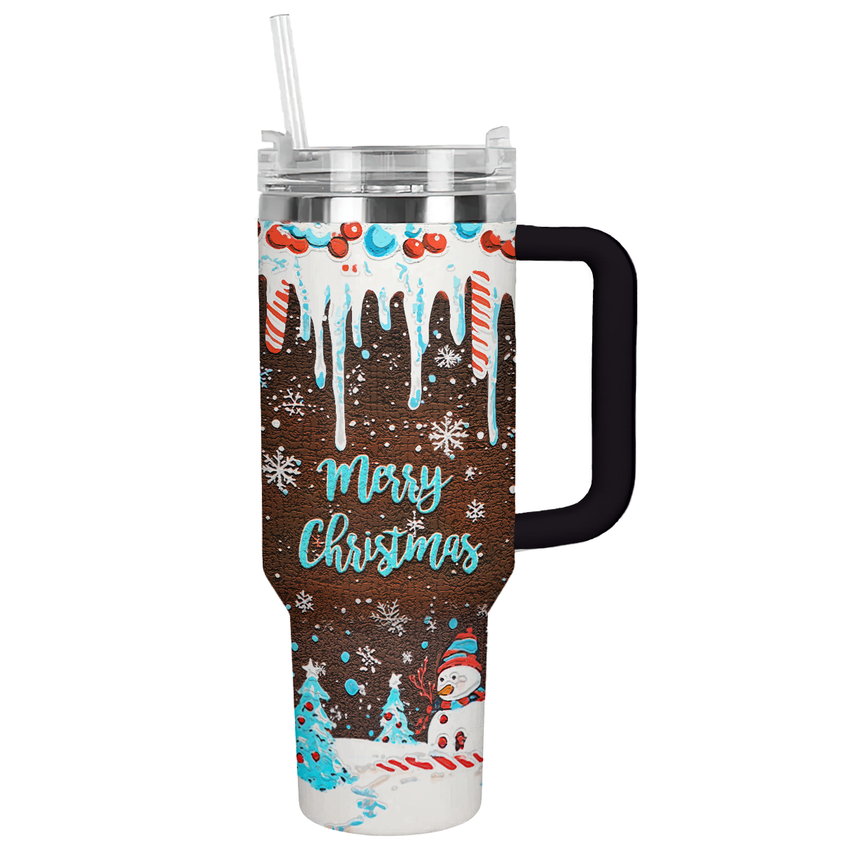 Shineful Glossy Tumbler Merry Frostmas