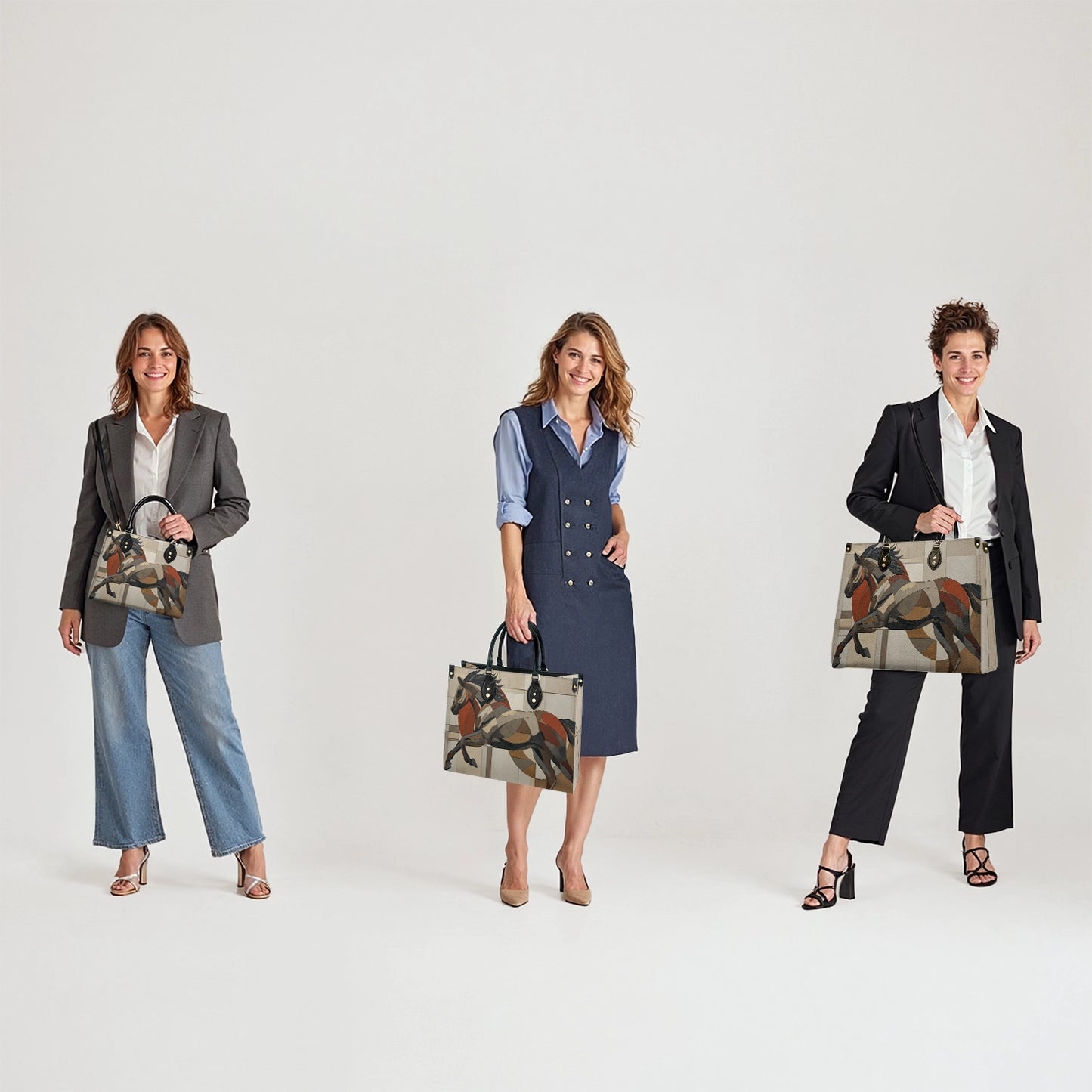 Shineful Leather Bag Dynamic Steed Carry