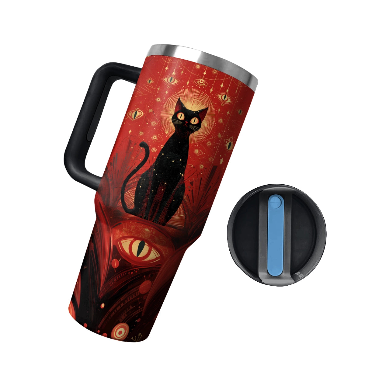 Shineful Tumbler Cat Mystic Gaze