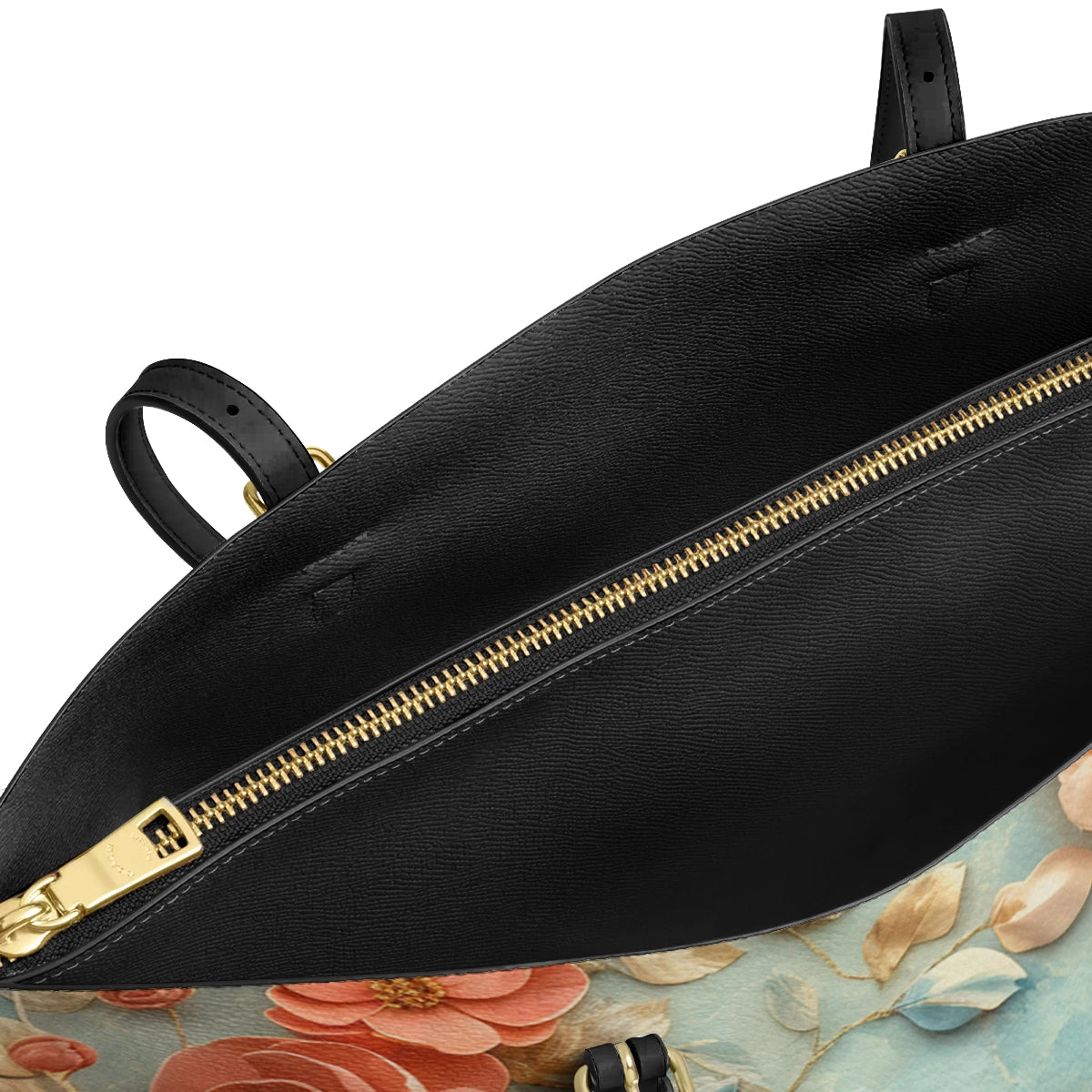 Shineful Leather Tote Bag - Macaw Majesty