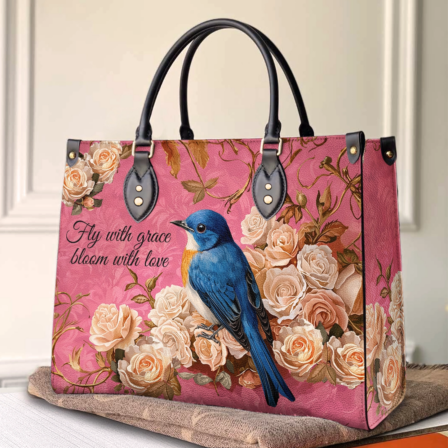 Shineful Leather Bag Bluebird Elegance