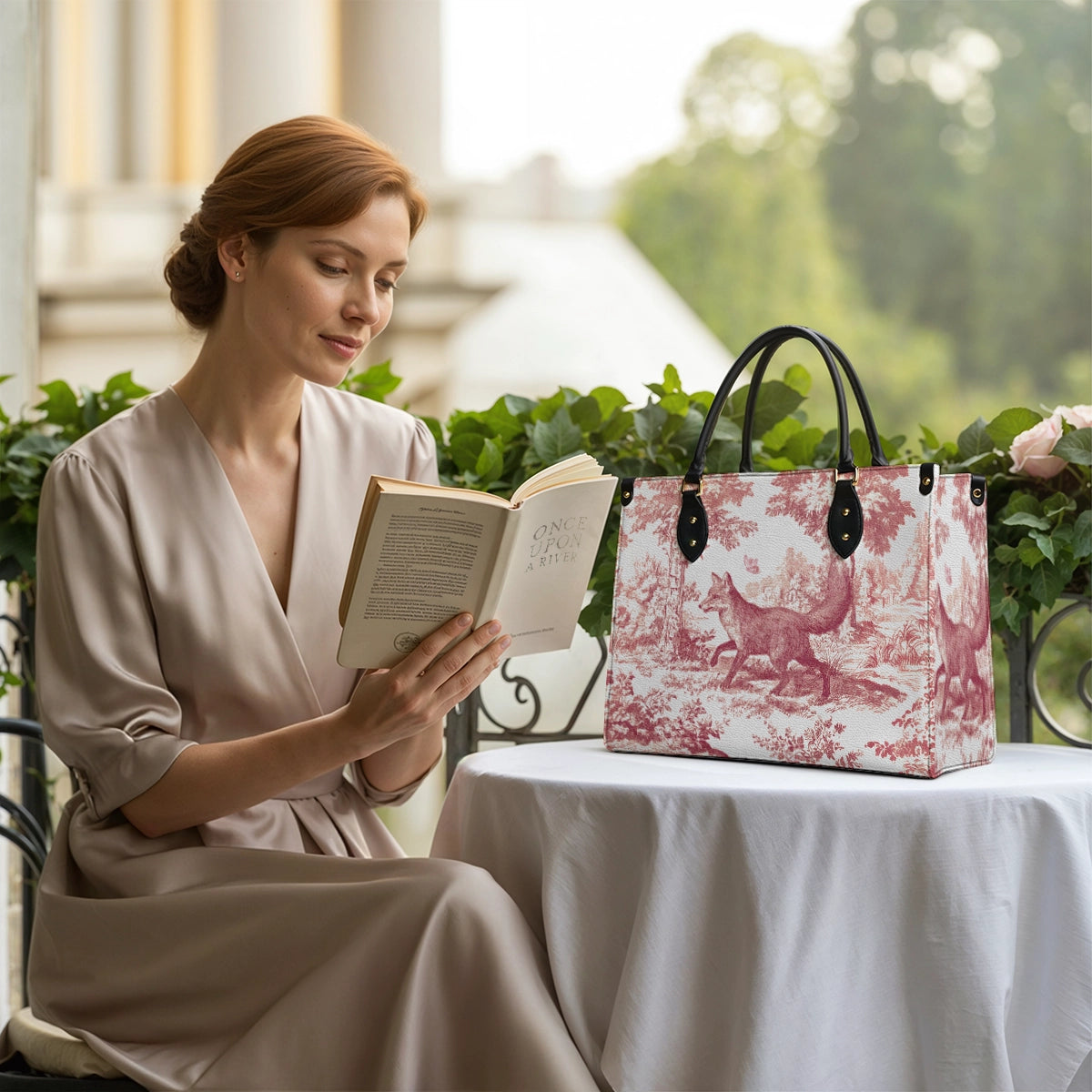 Shineful Fox & Folly Leather Bag