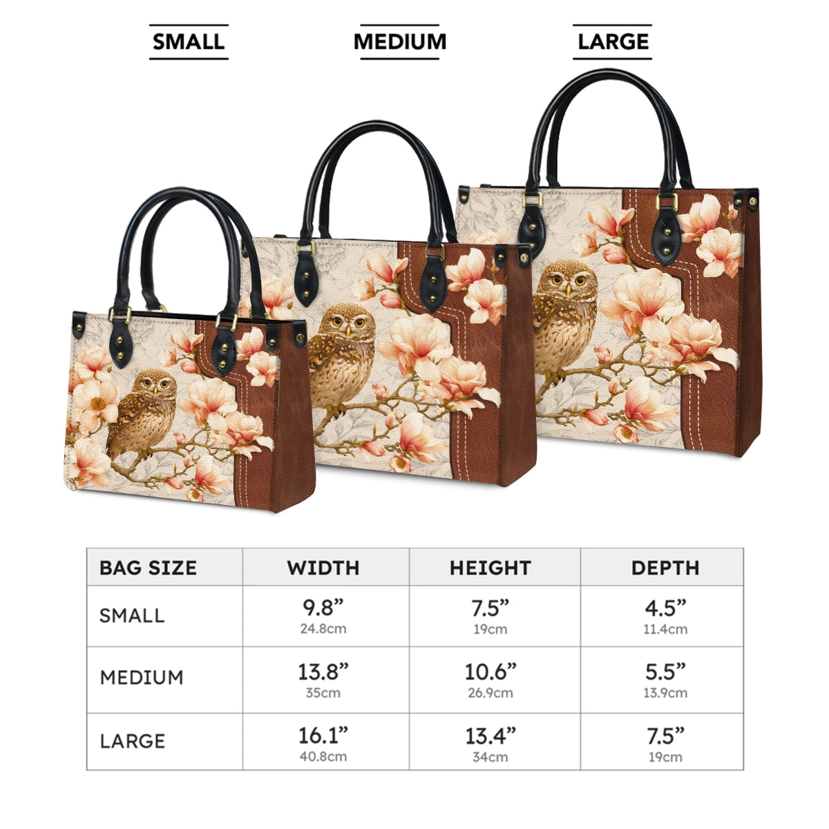 Shineful Leather Bag Wisdom In Bloom