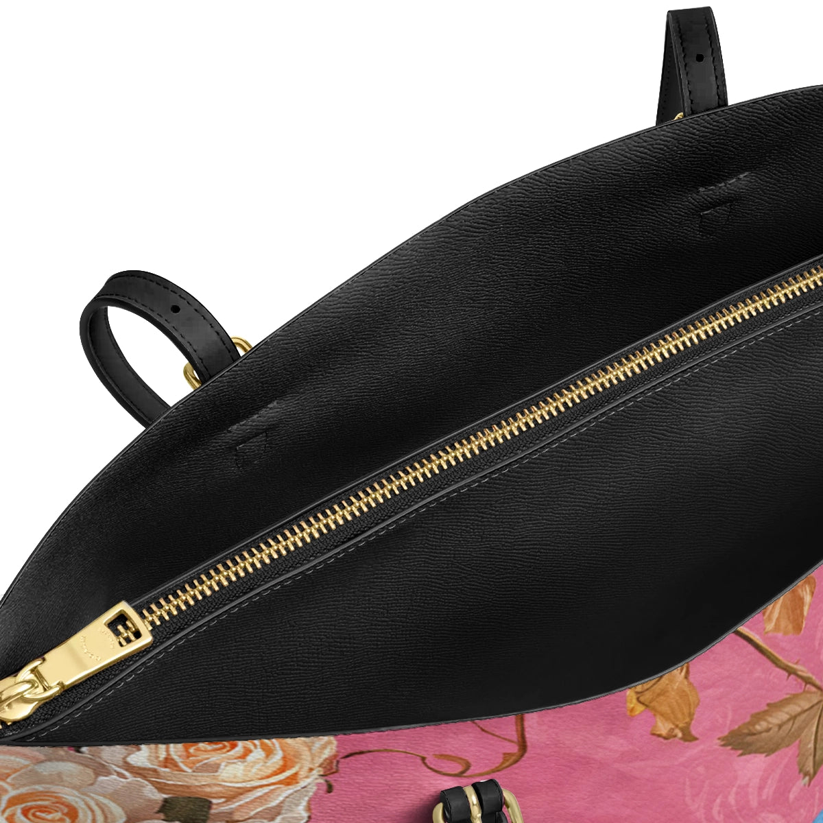 Shineful Leather Tote Bag - Bluebird Elegance