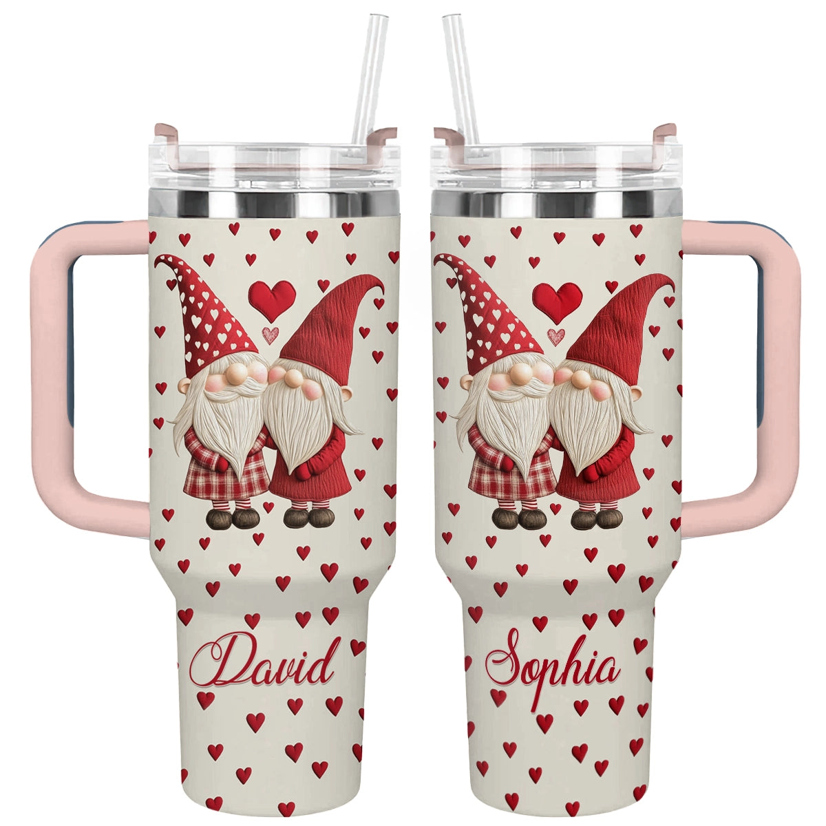 Shineful Tumbler Personalized Adorable Gnome