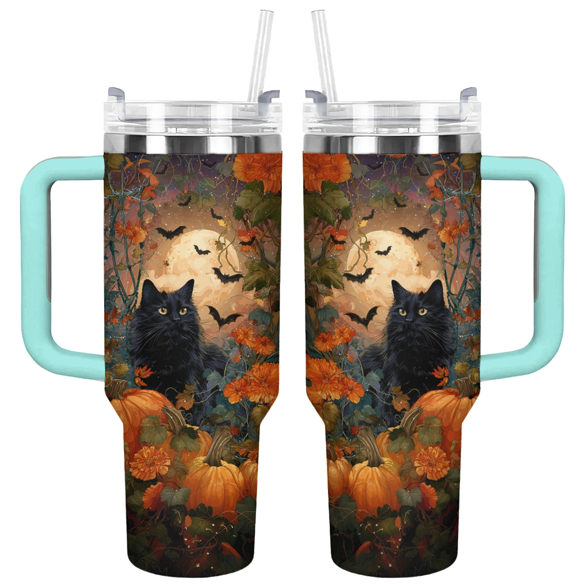 Shineful Tumbler Cat Autumn Enchantress