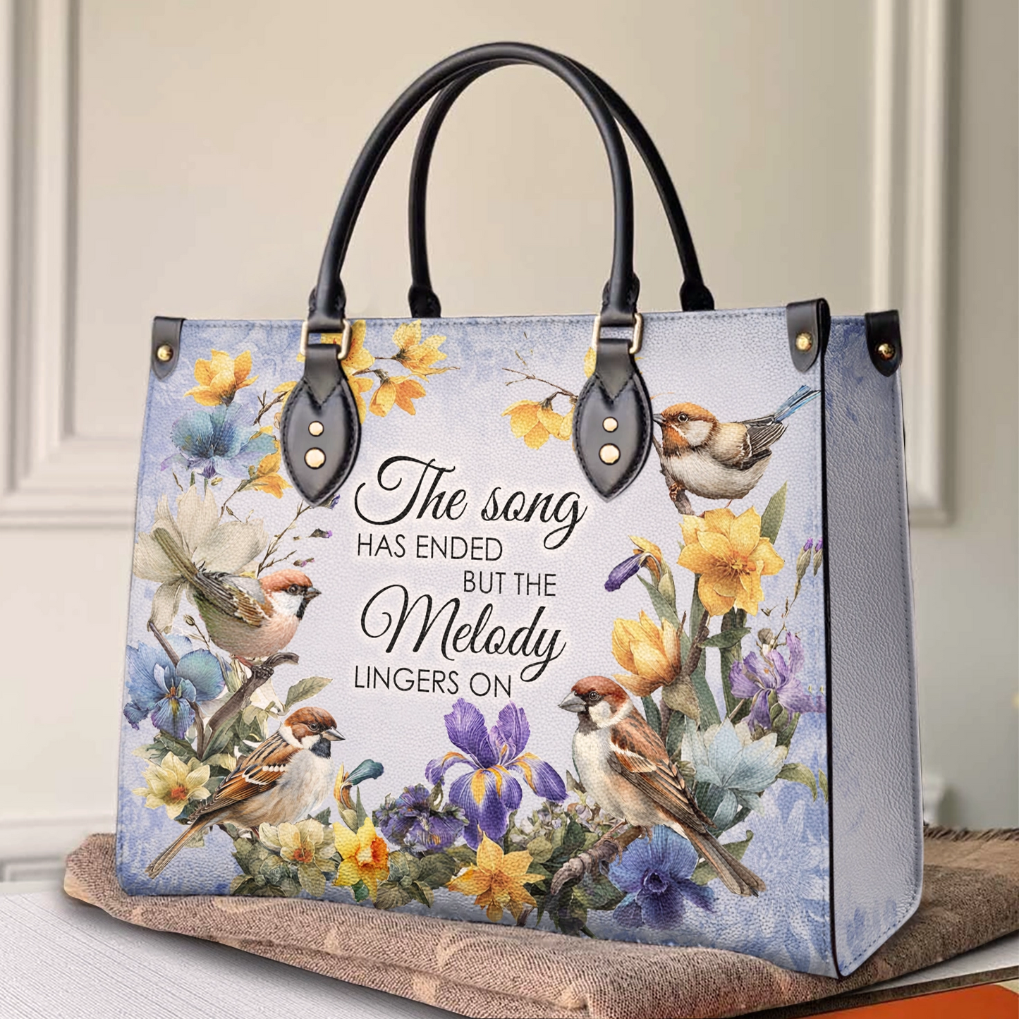 Shineful Melody Garden Leather Bag