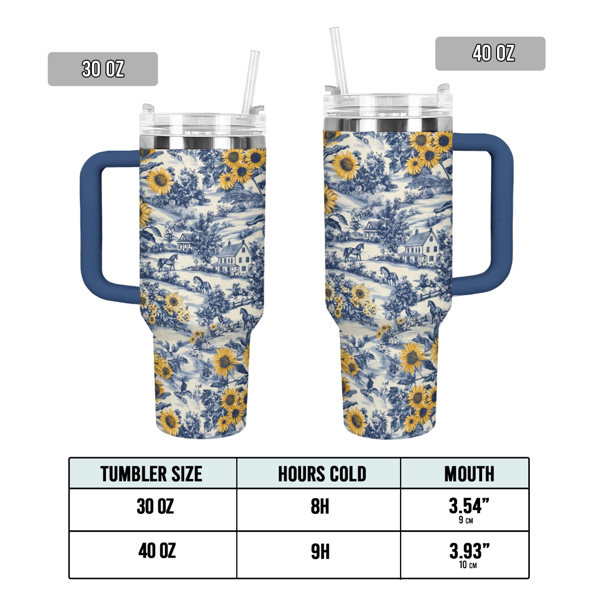 Shineful Tumbler Texas Sunflower Heritage