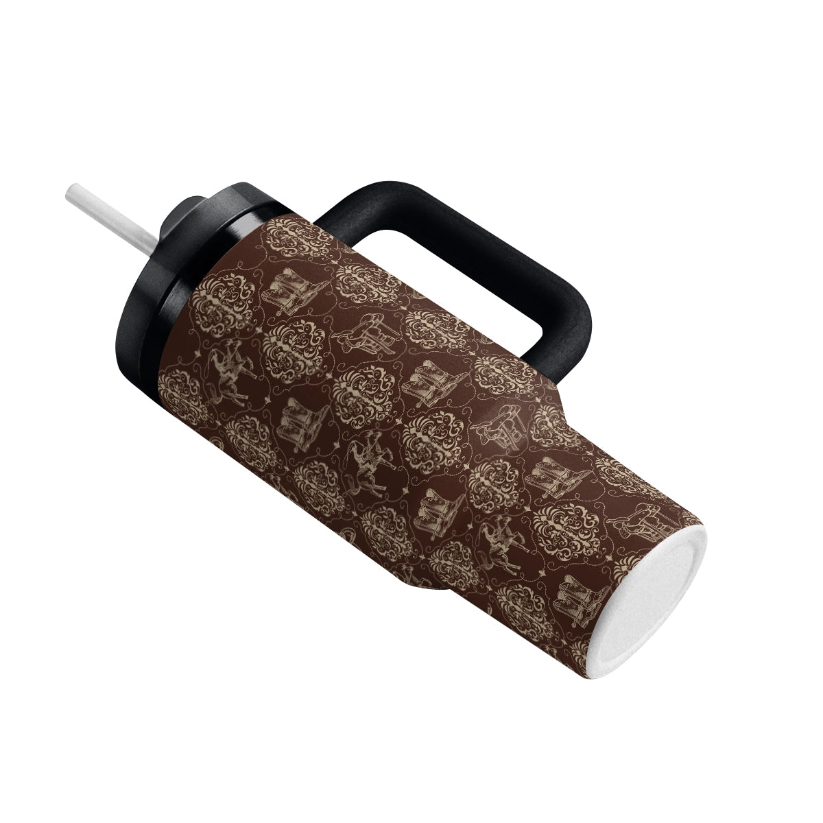 Shineful Tumbler Western Scroll