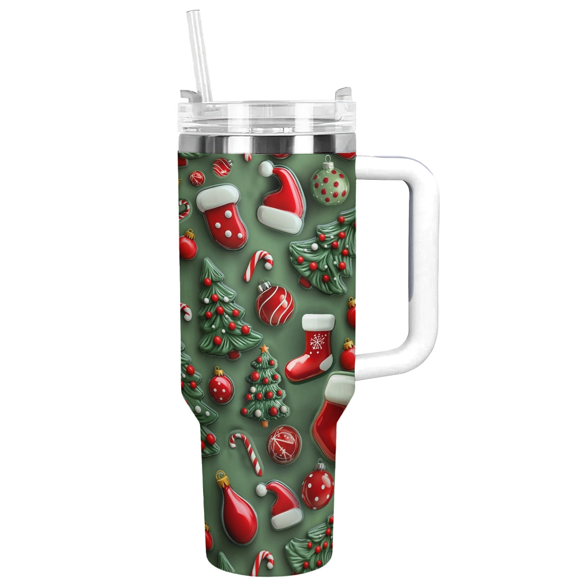 Shineful Glossy Tumbler Christmas Holiday Sips & Cheer