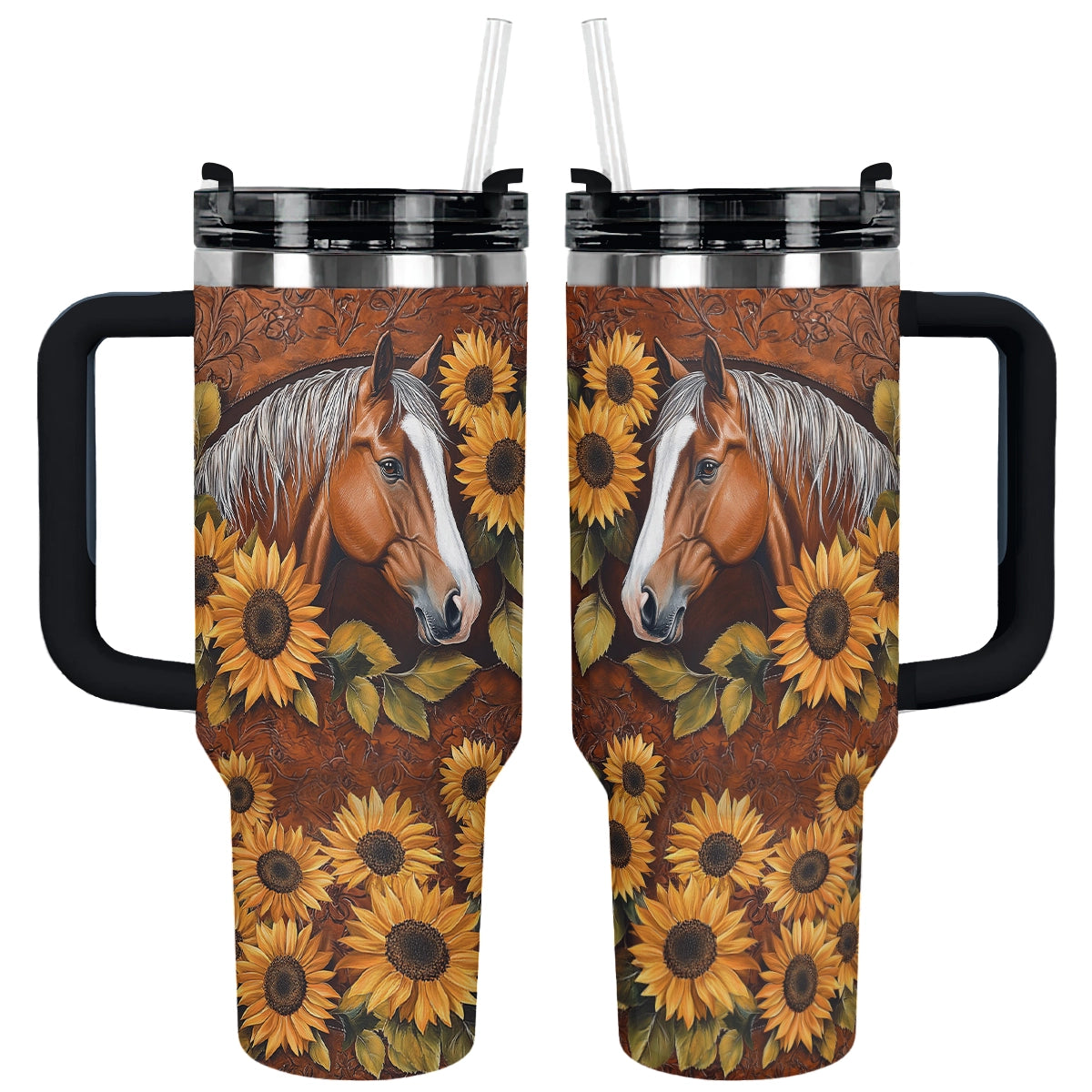 Shineful Tumbler Sunflower Saddle
